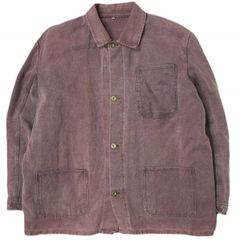 新品 RRL ダブルアールエル 25SS Hand-Distressed Leather Overshirt