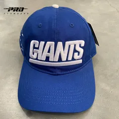 [新品/US輸入] PRO STANDARD プロスタンダード NFL New York Giants ニューヨーク　ジャイアンツ LOGO UNISEX BELTBACK HAT (BLUE)のサムネイル