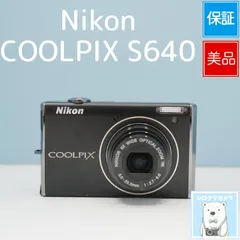 【スマホ転送OK】ニコン Nikon COOLPIX S640 ブラック Nikon COOLPIX S640 ブラック デジカメ - メルカリ