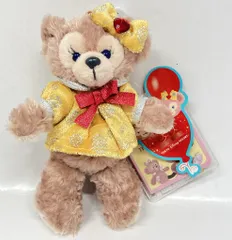 東京ディズニーシー ぬいぐるみバッジ Duffy and Friends シェリーメイ(黄色)/TDR30周年 THE HAPPINESS YEAR 30周年