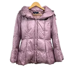 M'S GRACY(エムズグレイシー) ダウンジャケット サイズ38 M レディース美品  ライトパープル×ダークブラウンのサムネイル