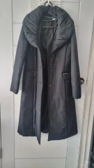 ブラック ロング ダウン コート