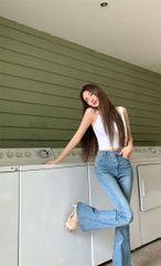 andmary Baby ribbon denim - メルカリ