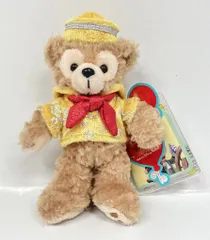 東京ディズニーシー ぬいぐるみバッジ Duffy and Friends ダッフィー(黄色)/TDR30周年 THE HAPPINESS YEAR 30周年
