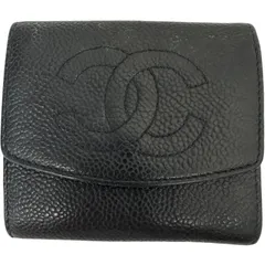 CHANEL シャネル コインケース ブラック キャビアスキン 【中古/ジャンク品】 32604K158