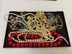新品□イミテーションアクセサリー，SILVAネックレ①指輪②五万円相当 