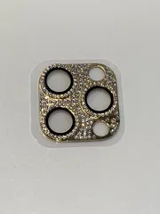 カメラレンズカバー（ラインストーン付き）全面保護　iPhone 15Pro/15ProMax　cam-765【B】