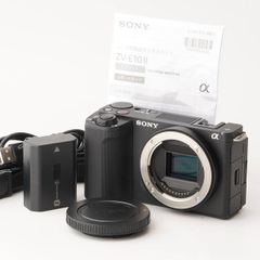 SONY ZV-E10 α VLOGCAM レンズ・箱付き 持運び用ケース付き - メルカリ