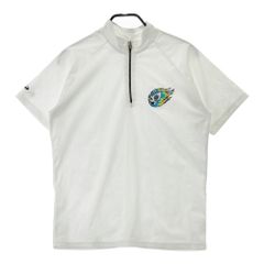 新品 ラッセルノ ゴルフ メッシュ ジップアップ ポロシャツ (5/L