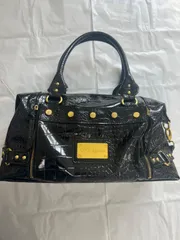 【希少】セシルマクビー　2wayハンド/ショルダーバッグ　クロコ柄