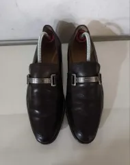 260mm バリー メンズ メタル装飾 ローファー 靴 メンズシューズ