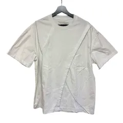  フェンチェンワン Feng Chen Wang メンズ Tシャツ 再構築 切り替え コットン L ホワイト FUS15TS03【ZY2】のサムネイル