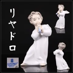 LLADRO 【リヤドロ】 天使 置物 高16㎝／美品n！CQ907のサムネイル