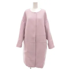 スナイデル SNIDEL ノーカラーコート ロング F パープル  /YJ ■YHS13