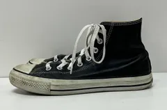 CONVERSE コンバース 1B906 レザー オールスター スニーカー 26.5cm つま先 右靴紐 汚れ有り
