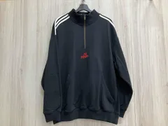 adidas アディダス 100THIVES スウェット IW4594 HALF-ZIPスウェット XLサイズ ブラック