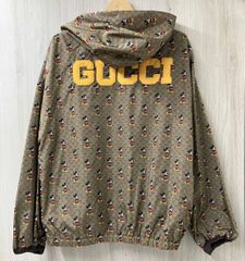 グッチ ミケーレ期 猫 バックロゴ ジャケット ボンバージャケット 