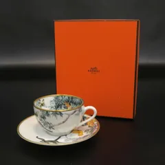 エルメス 赤道直下のスケッチ･ティーカップ＆ソーサー  【Aランク】【中古】のサムネイル