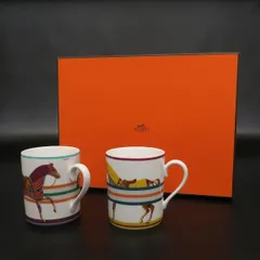 エルメス シュヴァル ラ クーベルチュール･マグカップ×2  【Aランク】【中古】のサムネイル