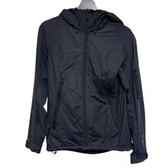  ブラックレーベルクレストブリッジ BLACK LABEL CRESTBRIDGE メンズ パーカー ブルゾン ナイロンジャケット ストレッチ ポリエステル Mサイズ ネイビー 51F32-535-28【ZY2】のサムネイル