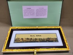 五牛図 中国美術 韓滉 複製画 額装 絵画 壁掛け 牛 縁起物 丑年 五頭の