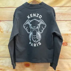 KENZO PARIS ケンゾー スウェット カーディガン 像ロゴ　Mのサムネイル