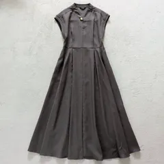 URBAN RESEARCH ROSSO ロングワンピース リネンライクウエストシェイプワンピース 36 S 美品 洗える 夏