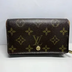 LOUIS VUITTON モノグラムライン 二つ折り財布「ポルトモネ・ビエ・トレゾール