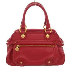 サマンサタバサ Samantha Thavasa ハンドバッグ 赤 レッド ジップポケット ゴールド金具 /UO