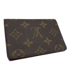 Louis Vuitton ルイヴィトン ポルト2カルト・ヴェルティカル M60533 名刺入れ 定期入れ カードケース モノグラム
