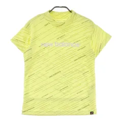 サイズ：1 NEW BALANCE GOLF ニューバランス  半袖モックネックTシャツ  イエロー系 [240101621078] ゴルフウェア レディース ストスト