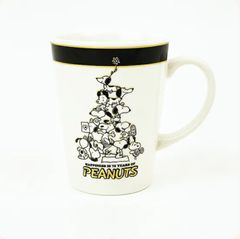 스누피 피라미드 기념 머그컵 컵 PEANUTS 75th 일본제 SNOOPY