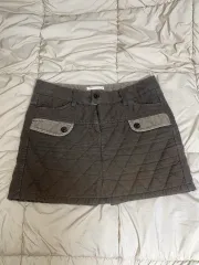 ヴィンテージ森ガール 茶色 スカート