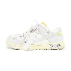 ナイキ NIKE オフホワイト OFF-WHITE DUNK LOW 1 OF 50 49 ダンクロー スニーカー US8 白 ホワイト DM1602-123
