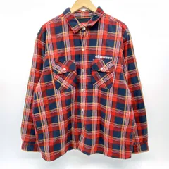 M Supreme Independent フランネルシャツ Supreme シュプリーム インデ