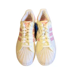  アディダス adidas レディース スニーカー スーパースター2 K ホワイト×ピンク 24.0cm 132936【ZY2】