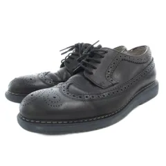 クラークス clarks レースアップシューズ 革靴 ビジネス ブローグ レザー ウイングチップ 26.5  UK9 黒 ブラック /FF