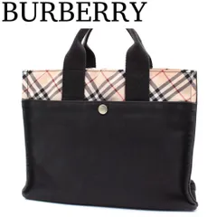 【美品】BURBERRY BLUE LABEL ノバチェック トートバッグ