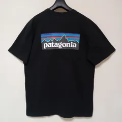 PatagoniaパタゴニアTシャツ半袖ブラックサイズL