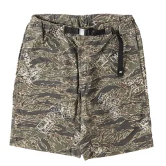 HYSTERIC GLAMOUR ヒステリックグラマー パンツ グリーン系 サイズ:S | ガールロゴ カモ ストレッチ ショート パンツ | ボトムス ショーツ【メンズ】【中古】のサムネイル