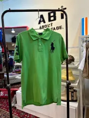 ポロラルフローレン ビックポニー 半袖 カラーTシャツ グリーン