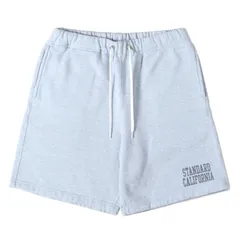 【美品】STANDARD CALIFORNIA スタンダードカリフォルニア パンツ ヘザーブルー サイズ:M | 22SS ロゴ スウェット ショーツ (SD 88/12 SWEAT SHORTS) | ボトムス ショートパンツ【メンズ】【中古】のサムネイル