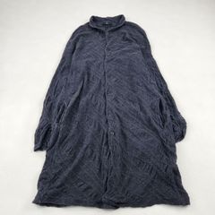 Y's ヨウジヤマモト アシンメトリー ノーカラー ドット柄 カーディガン