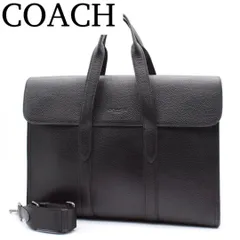 【極美品】COACH メトロポリタン ビジネスバッグ ブリーフケース レザー