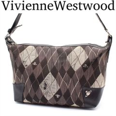 美品】VivienneWestwood ヤスミン アーガイル柄 ハンドバッグ - メルカリ