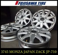 zack jp-104 4本セット 楽天市場】中古 16インチ アルミ ZACK JP-104 4本セットヴォクシー