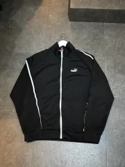 プーマ プーマ ジャージ ブラック ジップアップ XLサイズ