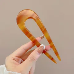 新品 かんざし U字型かんざし 髪留め 髪飾り 浴衣 まとめ髪のサムネイル