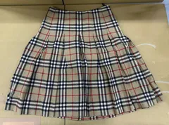 H26041807 ◆BURBERRY LONDON◆バーバリーロンドン◆レディース　女性用　 スカート　チェック柄