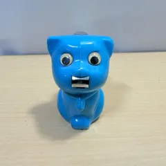 マスコット爪切  昭和レトロ アンティーク 青猫 当時物 爪切り